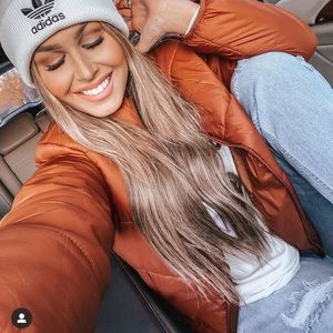 Women's Puffer Jacket - Universal Thread™ Rust